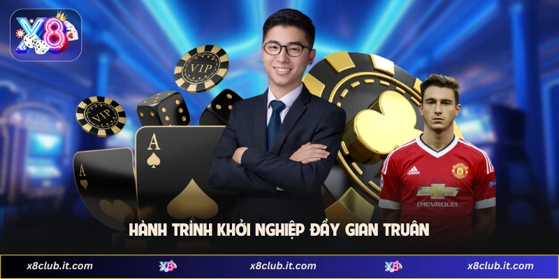Tác Giả X8 Nguyễn Hữu Khải: Người Kiến Tạo Nền Tảng Bền Vững 2 Hành trình khởi nghiệp đầy gian truân, rủi ro