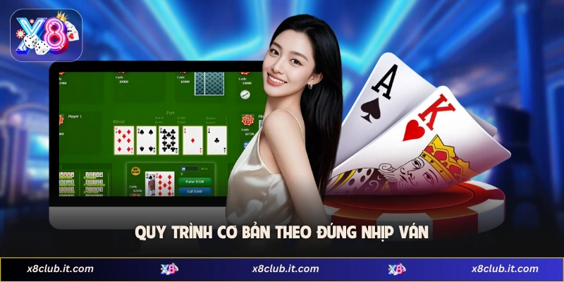 Quy trình cơ bản theo đúng nhịp ván
